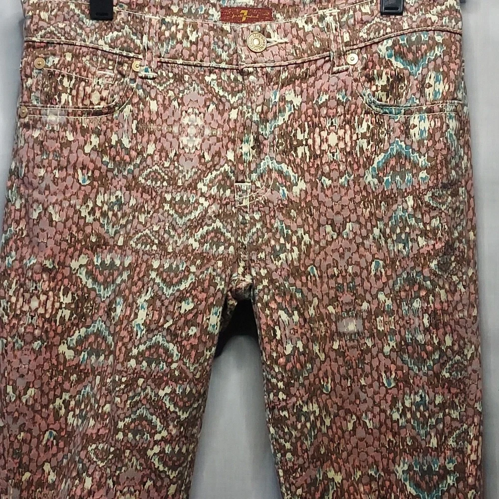 7 For All Mankind‎ Snakeskin print jeans girl's size 14